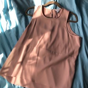 Calvin Klein cream blouse